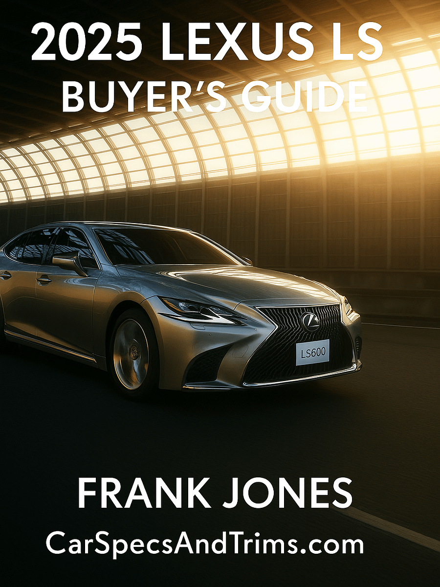2025 Lexus LS Buyers Guide Brochure product image (1)