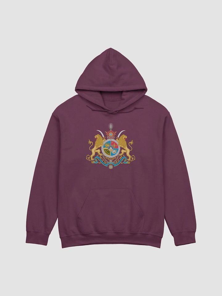 Hoodie with Iran Royal Emblem - هودی با نشان شاهنشاهی product image (1)