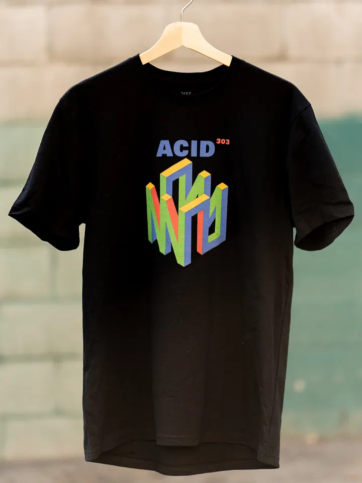 Acid 64 Synthesizer Shirt - Analog Waveshape Techno Tee product image (1)