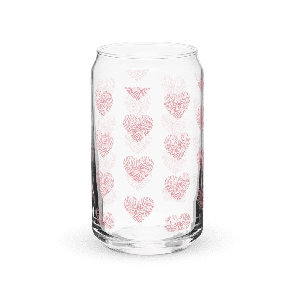 Heart Finger Print Glassware product image (7)