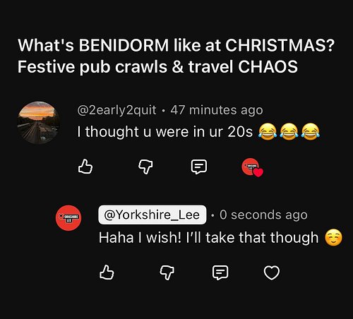 Sometimes the comment section is a wonderful thing 😂😂