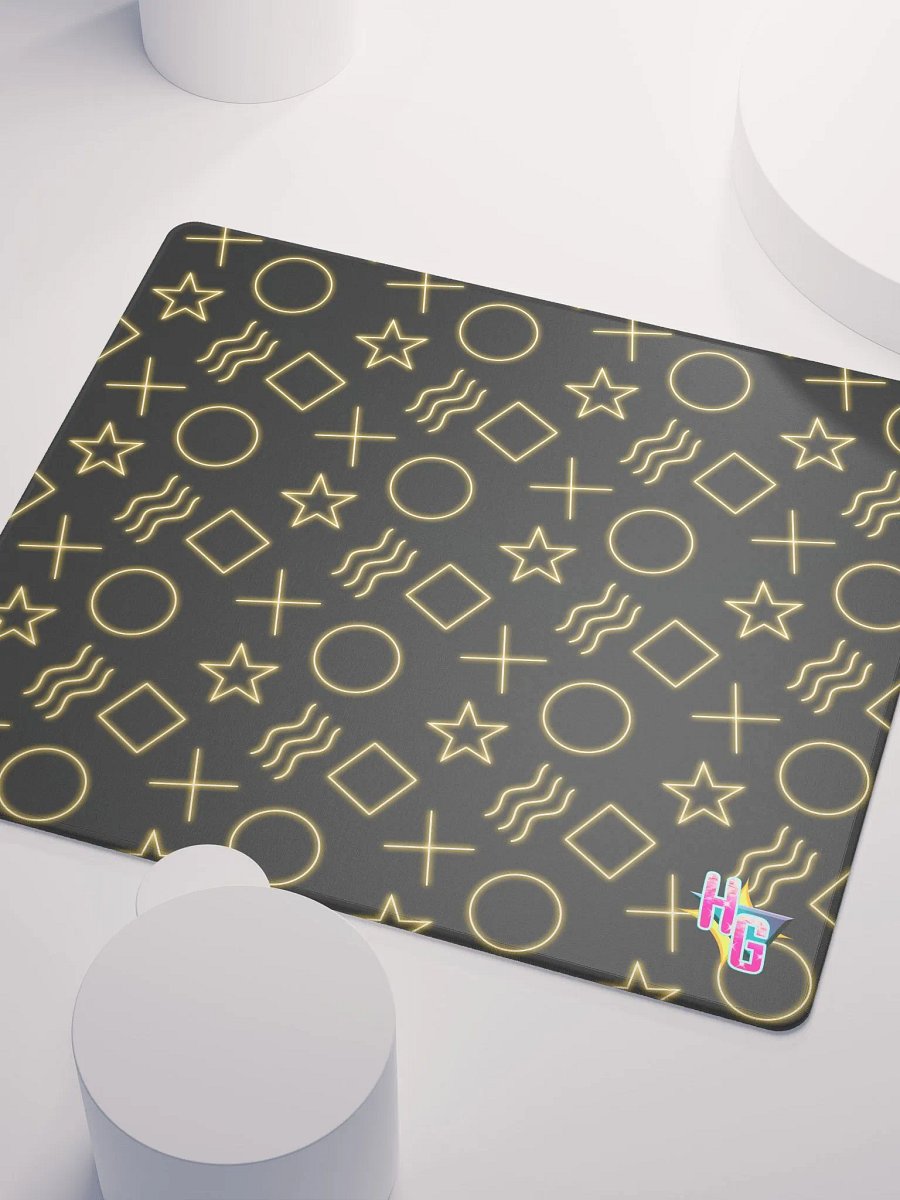 ESP Card Pattern Hunter's Guild Emblem Mouse Pad—Goldie Edition product image (3)