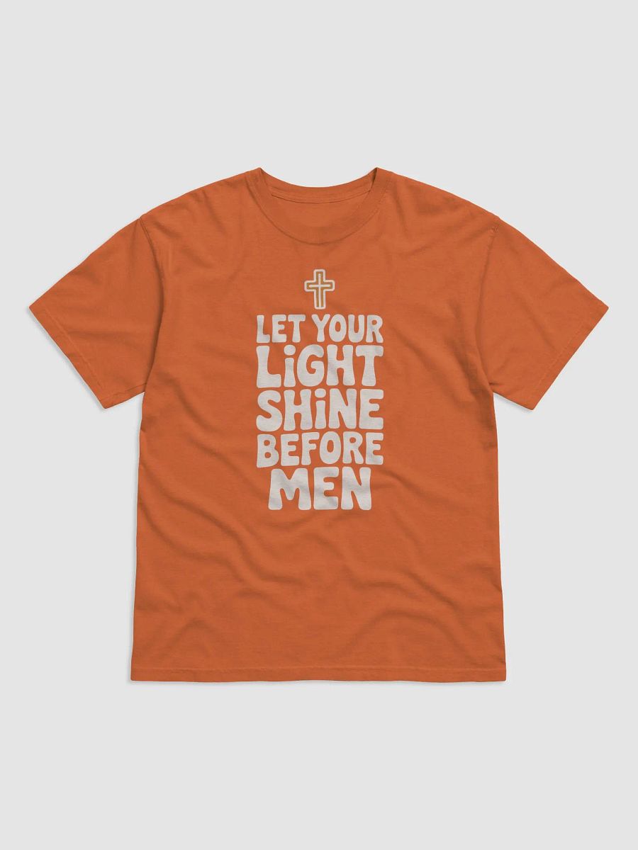 Let Your Light Shine – Matthew 5:16 Bible Verse Comfort Colors T-Shirt product image (3)