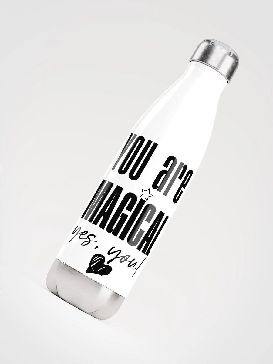 You are Magical Stainless Steel Bottle - white product image (4)