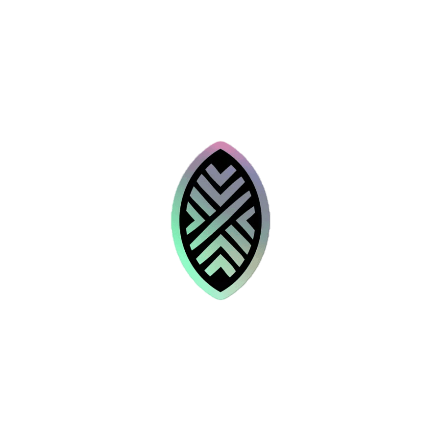Holographic Shield Sticker product image (1)
