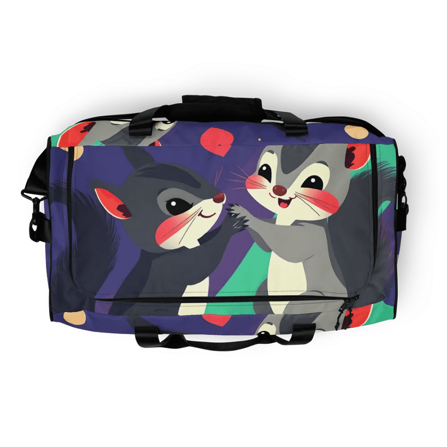 Whimsical Squirrel Adventure Duffle Bag product image (8)