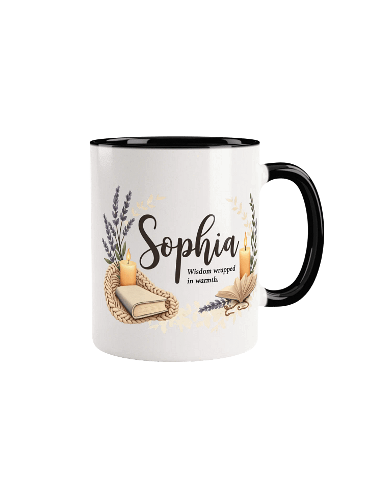 Celebrate Wisdom and Warmth: Sophia Mug – Small Treasures, Big Dreams product image (1)