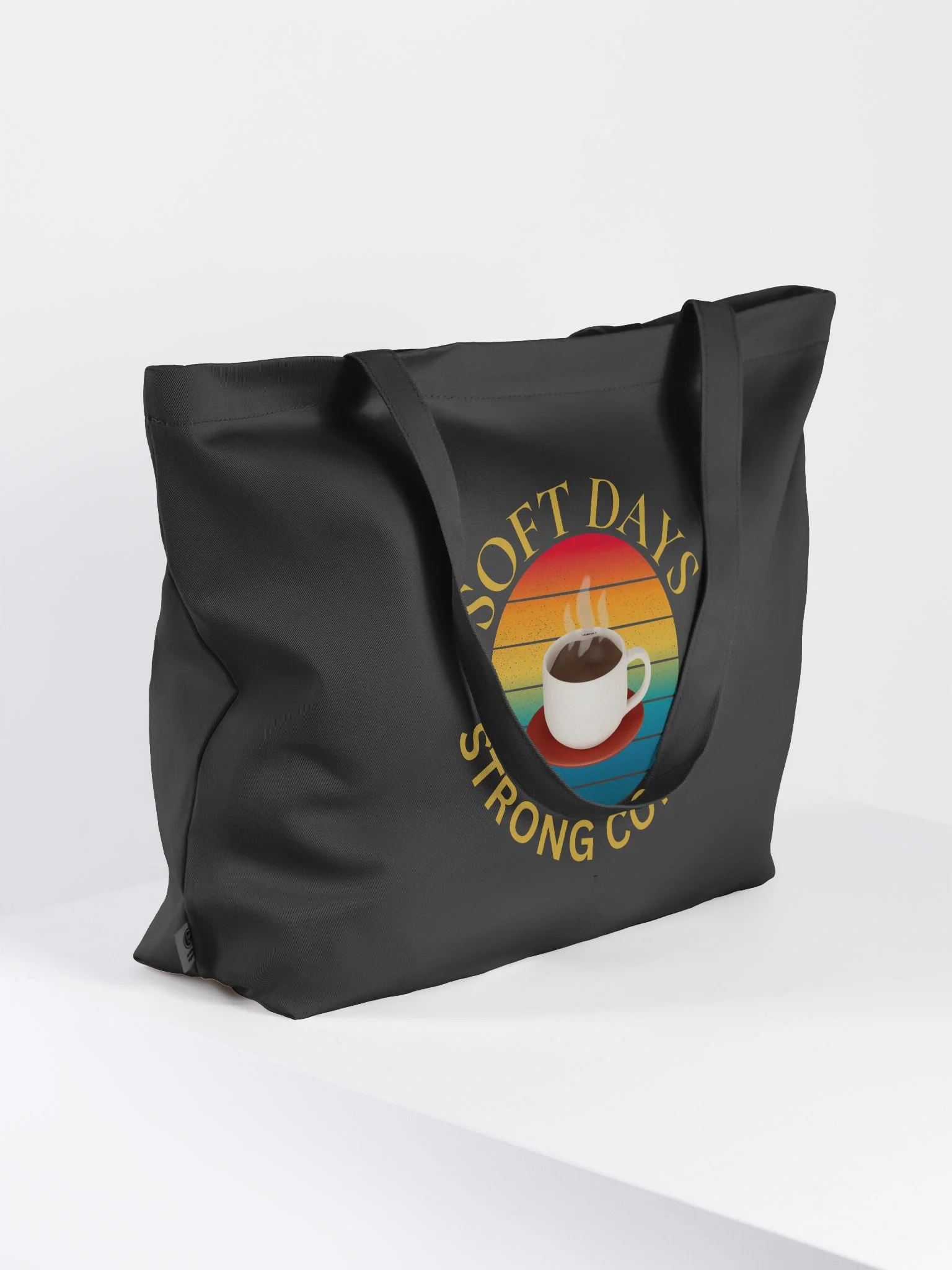 Soft Days Strong Coffee Tote product image (4)