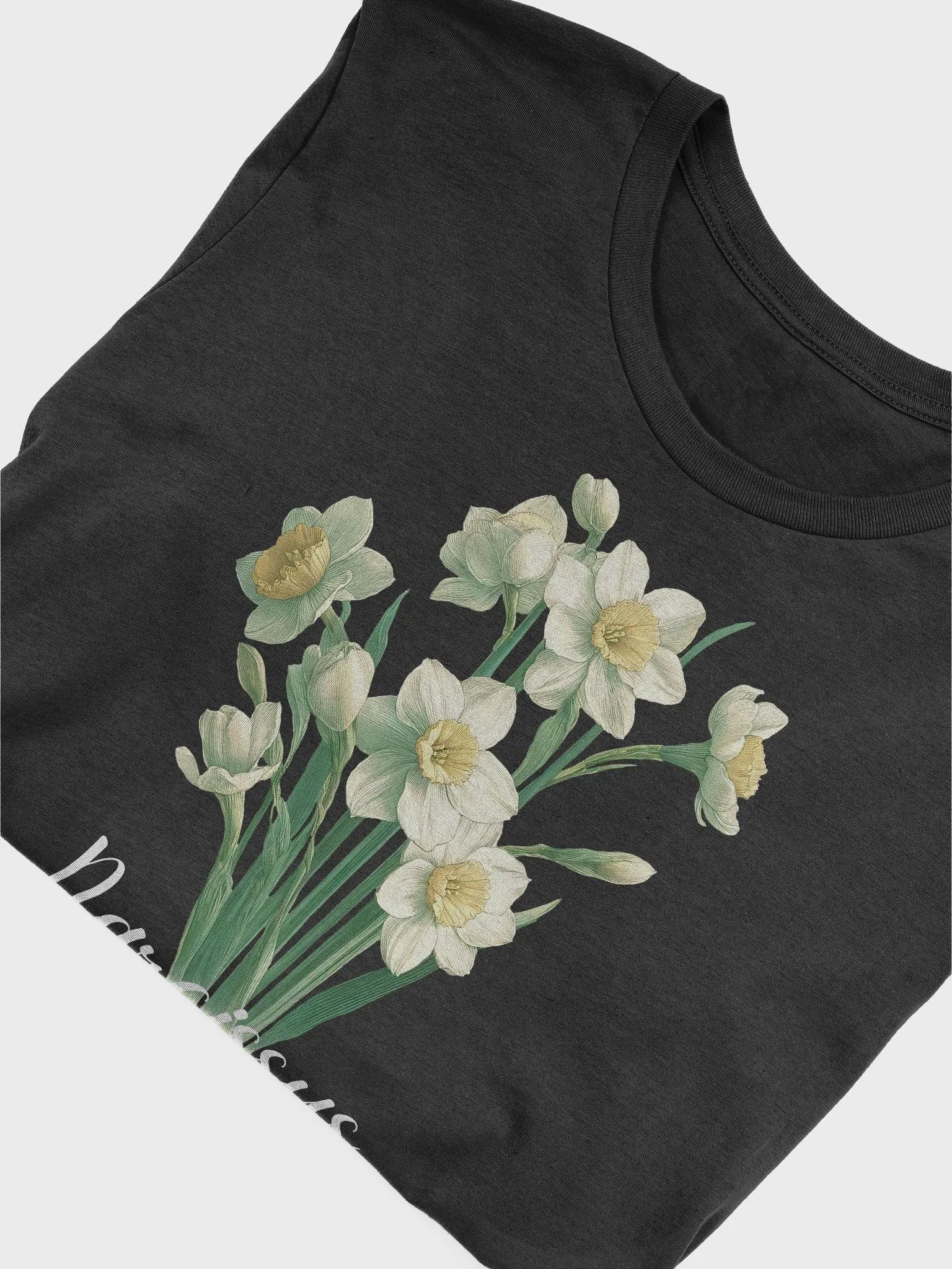 Narcissus Birth Month Flower Tee: Reflecting Faithfulness, Good Wishes, Respect: Perfect December Gift for Her product image (4)