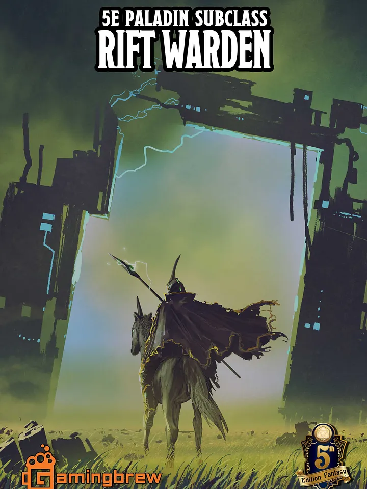 Oath of the Rift Warden | 5E 24 Paladin Subclass product image (1)