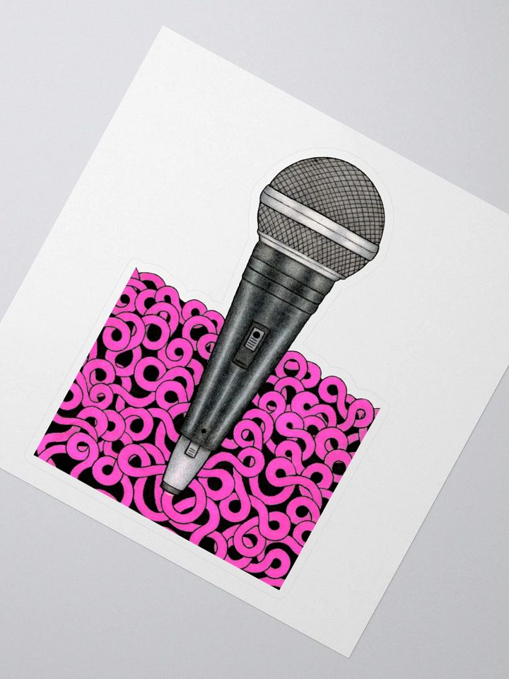 Mic Check sticker product image (2)