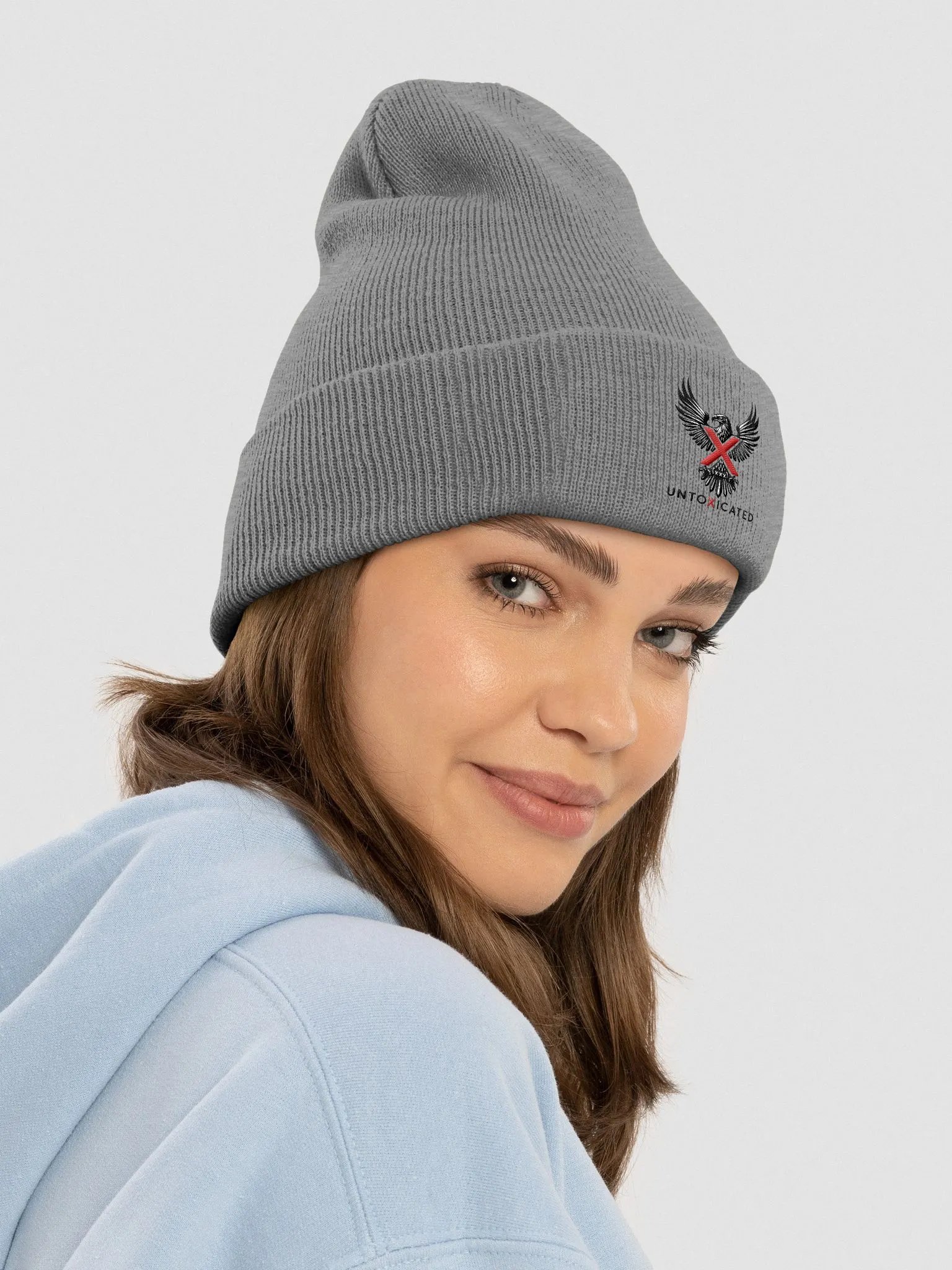 Untoxicated Eagle Emblem Beanie product image (30)
