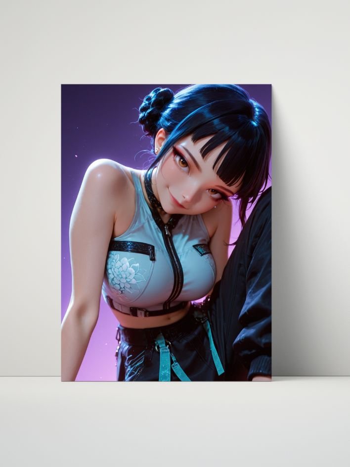 K-Pop Demon Hunters – Zoey • Mira • Rumi Trinity Collection – 8x10 Metal Print 3-Pack product image (2)