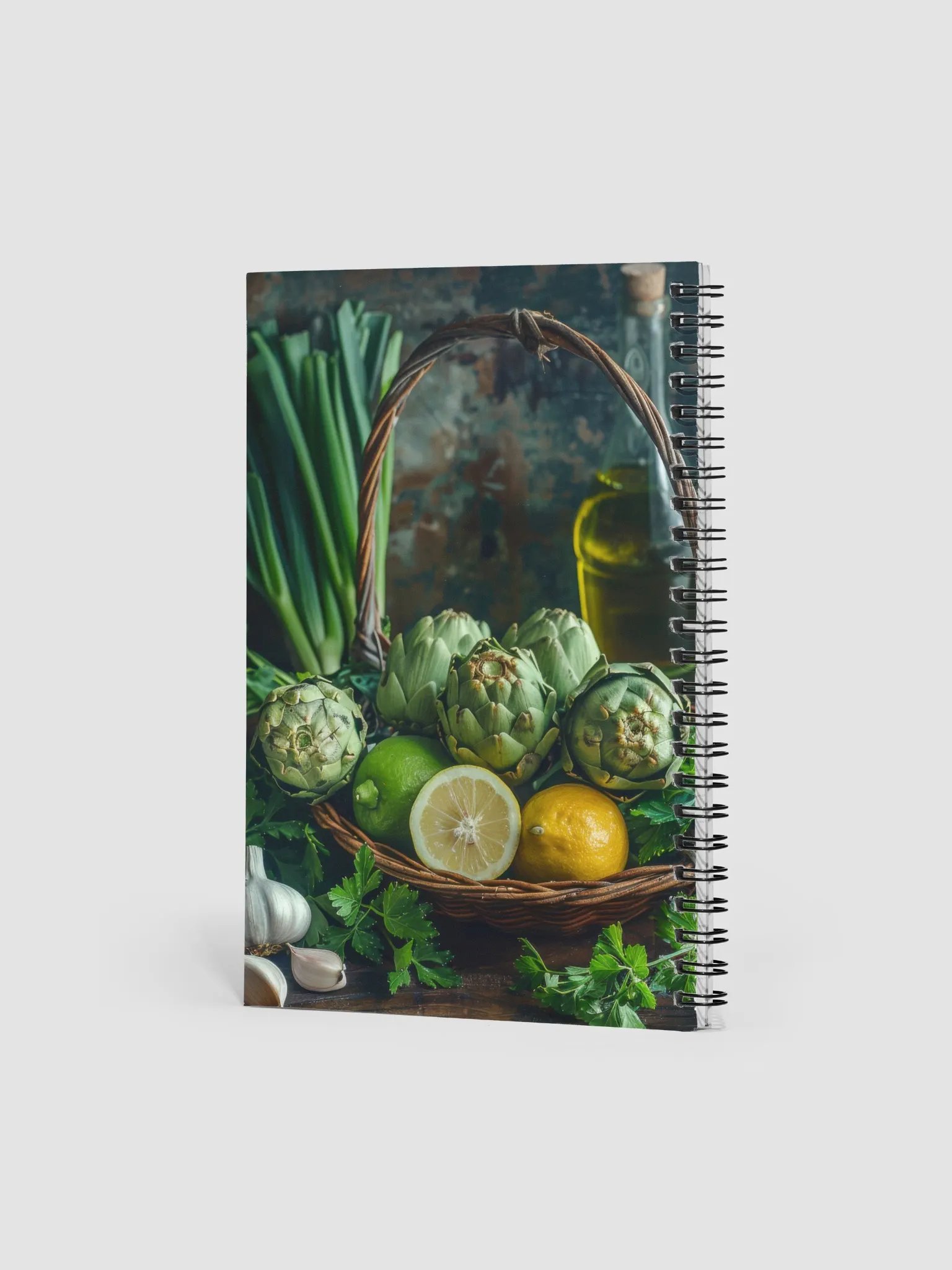 Grilled Artichokes Ingredients Notebook product image (2)