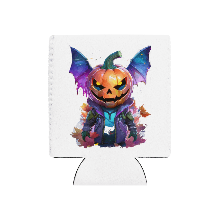 Halloween Jack-O'-Lantern Winged Can Cooler product image (1)