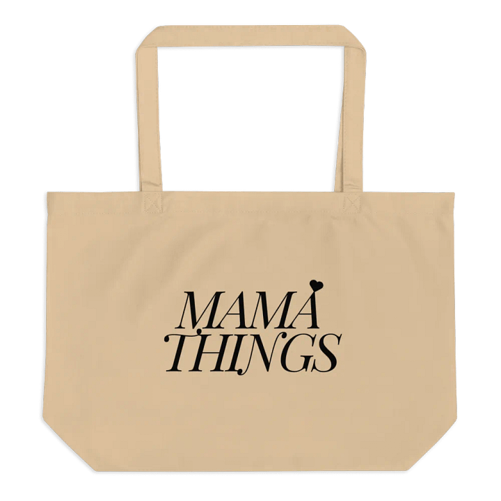 Mama Things Organic Canvas Tote product image (1)