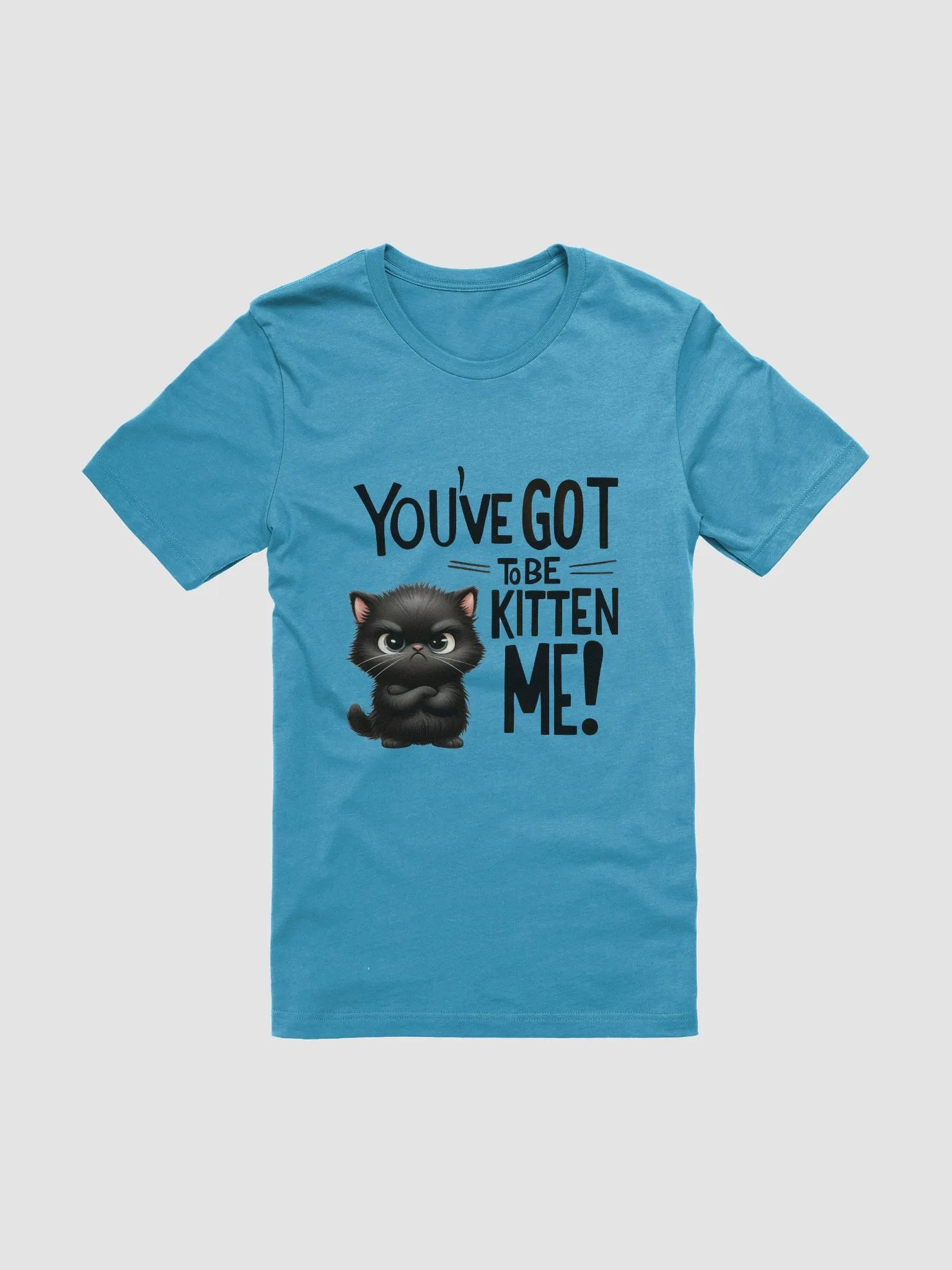 You’ve Got to Be Kitten Me - Sassy Black Cat T-Shirt product image (1)