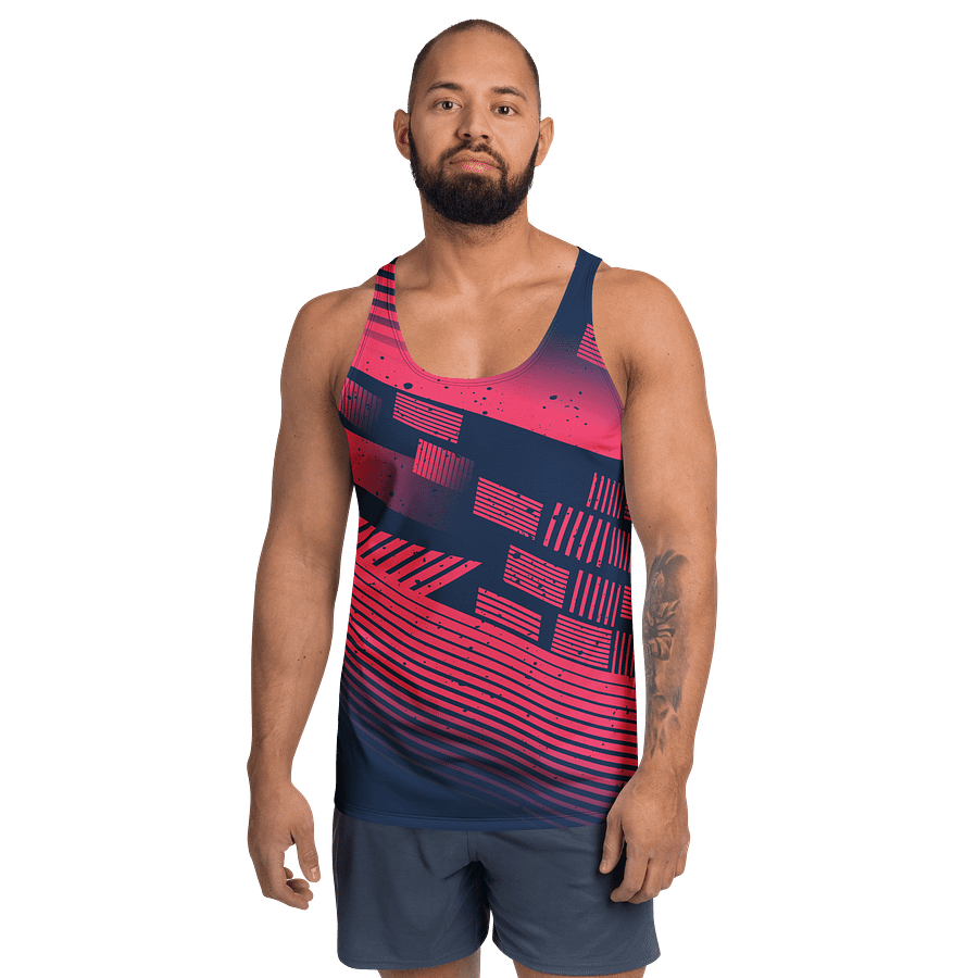Red Stripes | Mens Tank Top product image (2)