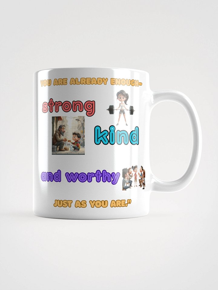 You Are Already Enough – Motivational Self-Worth Quote product image (1)