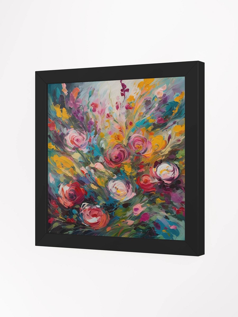 Blurred Floral Framed Premium Poster product image (6)