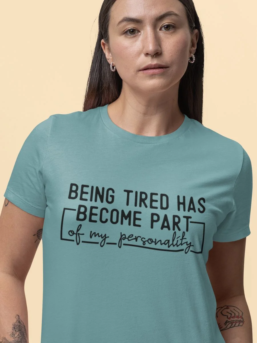 Menopause Humor 'Tired Life Quote' Relaxed Fit T-Shirt product image (1)