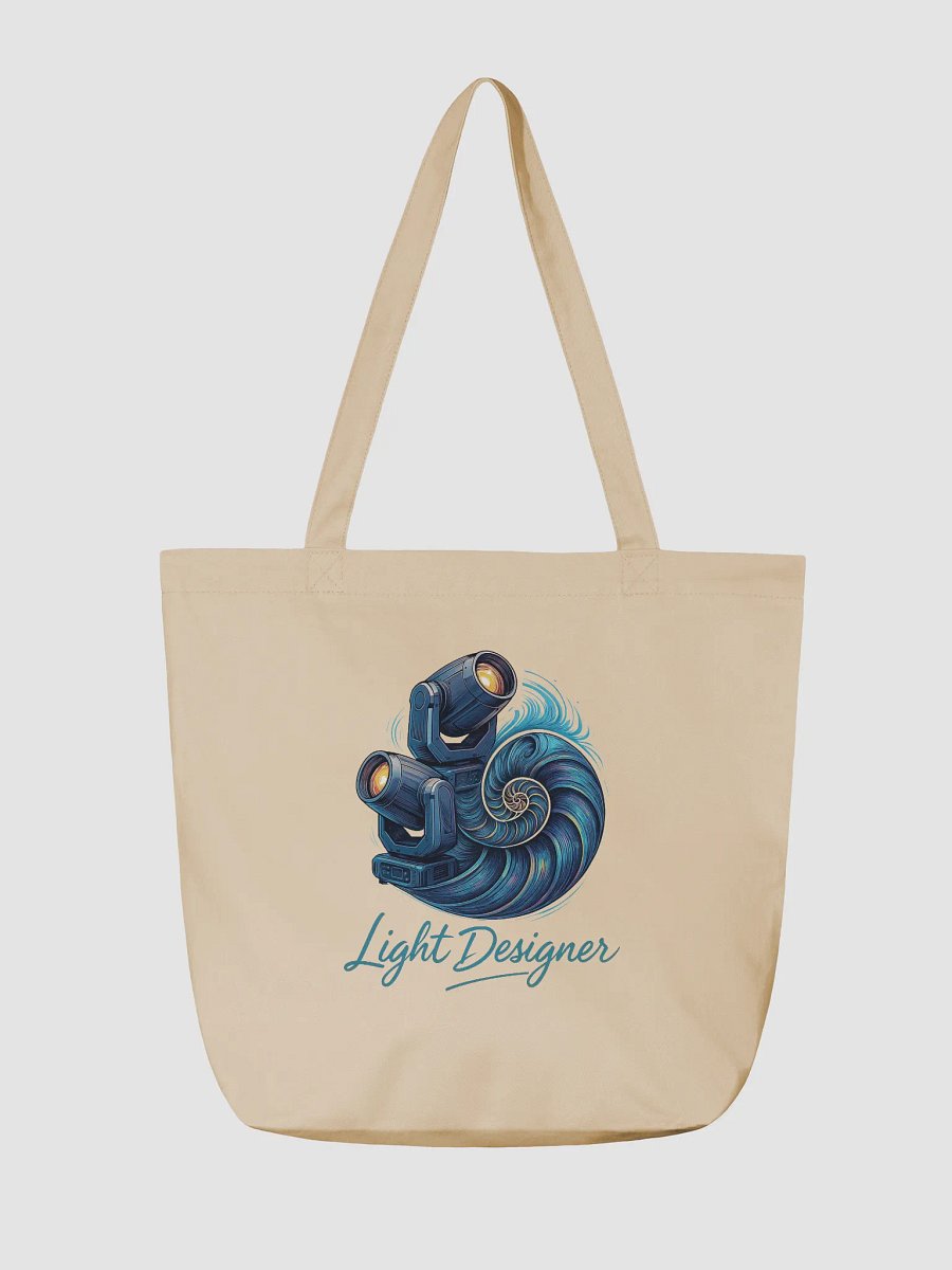 Theatrically Jerry: "LD Nautilus" Light Designer Tote Bag product image (2)