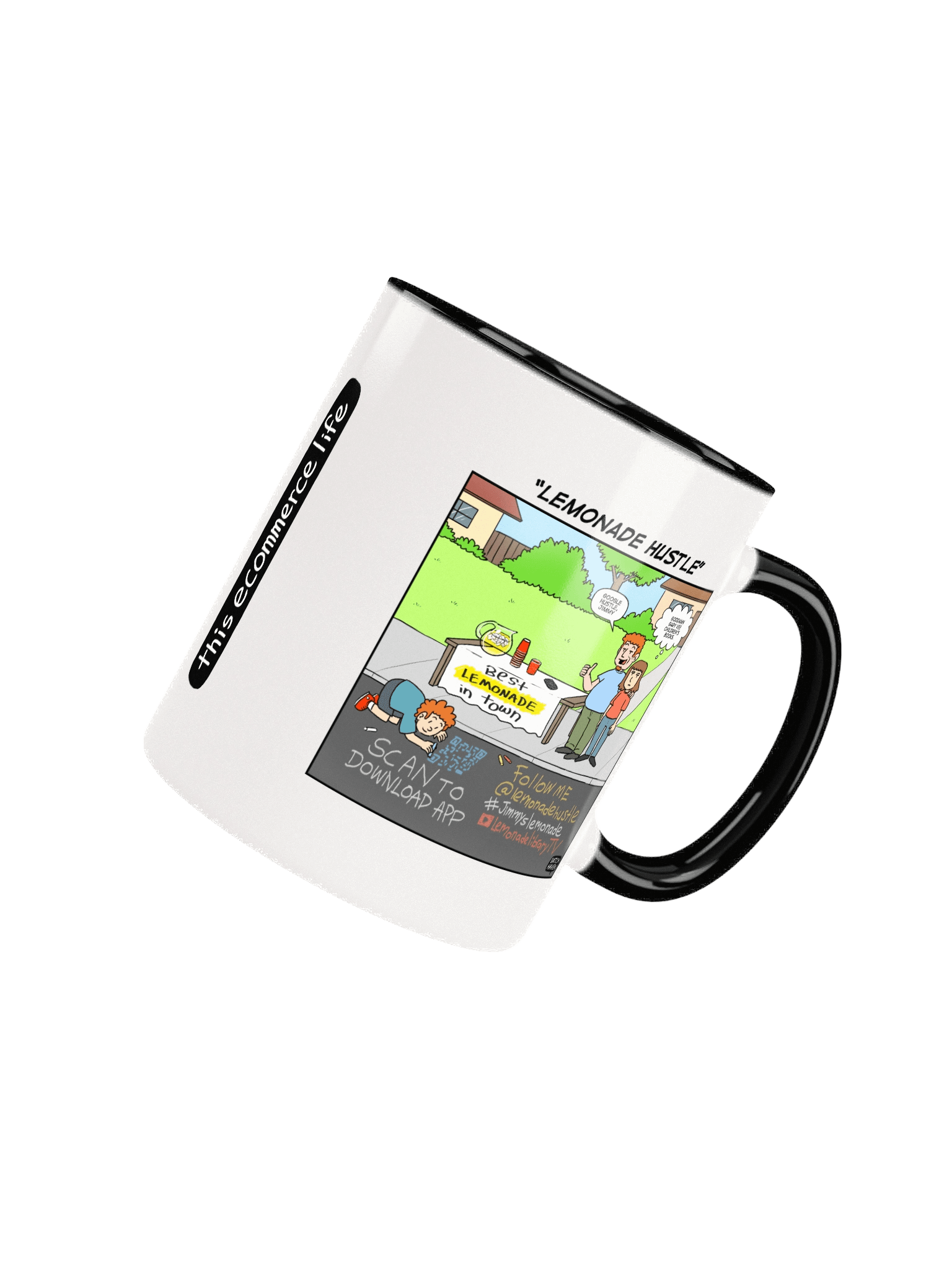 "Lemonade hustle" mug product image (7)