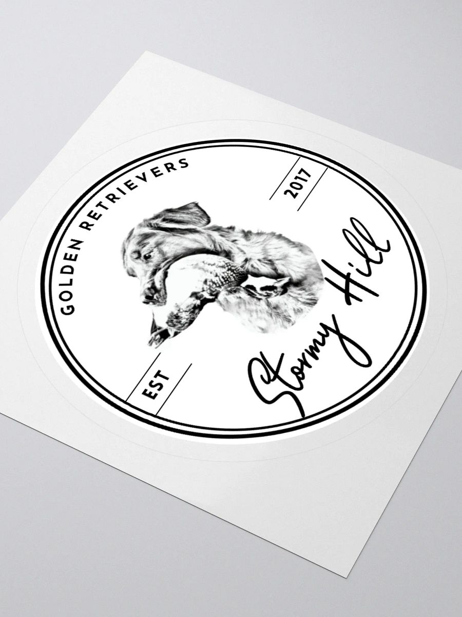 Stormy Hill Golden Retrievers Stickers product image (6)