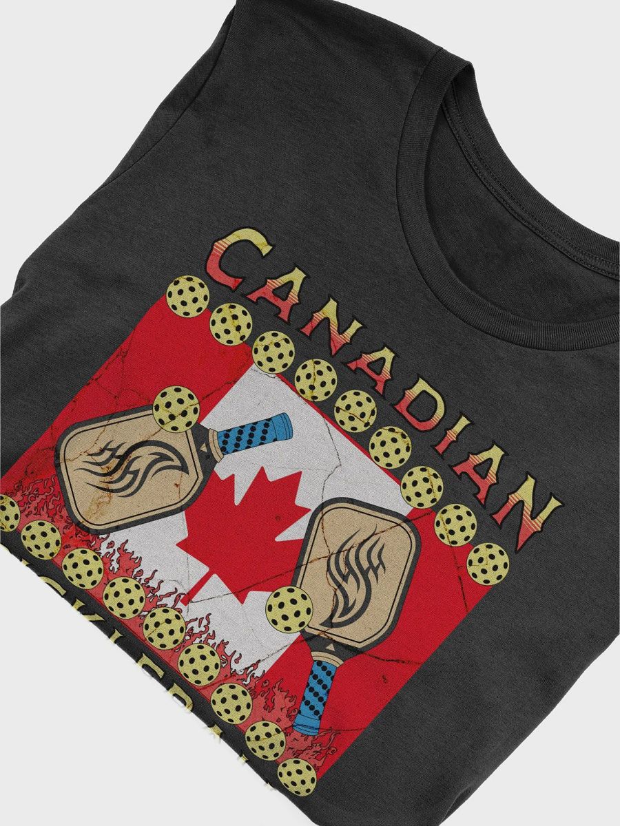 Canadian Flag Pickleball Vintage Tee product image (9)