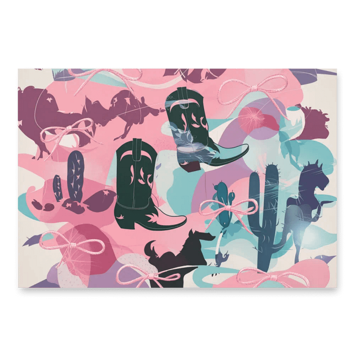 Western Themed Wrapping Papers product image (1)