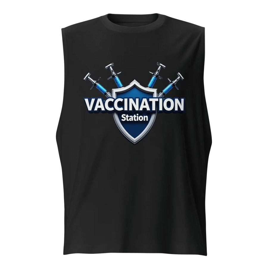 Vaccination Station Muscle Tank product image (1)