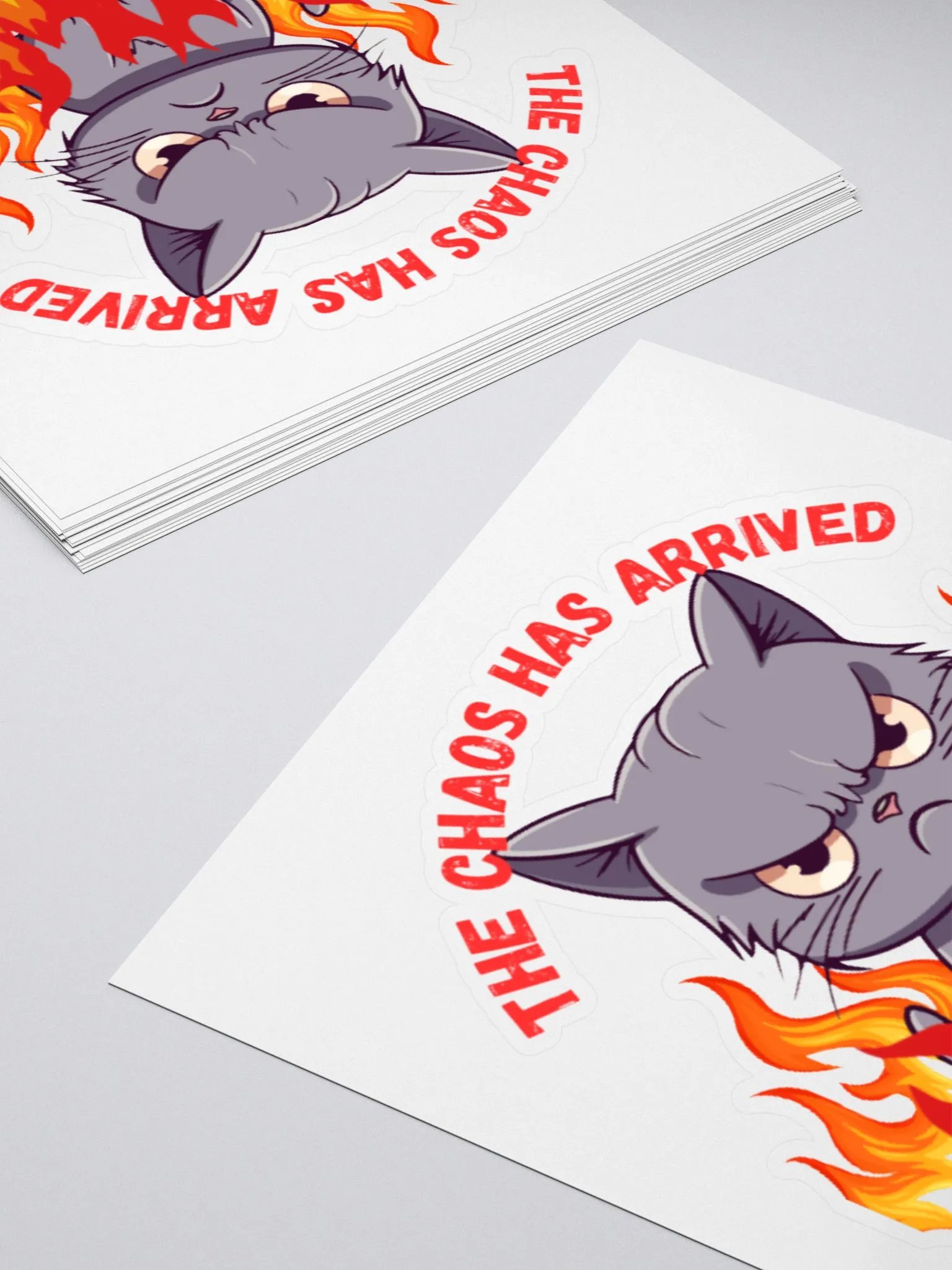 Chaos Kitty Kat Stickers product image (10)