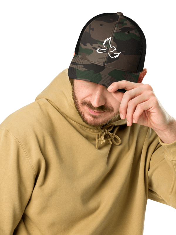 Otto Cap Camouflage Trucker Hat product image (7)