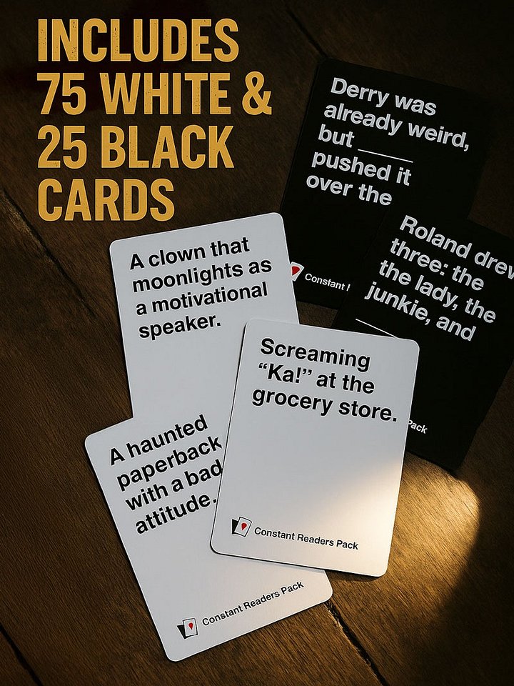 Constant Reader Pack - Cards Against Humanity Expansion PDF (unofficial) product image (2)