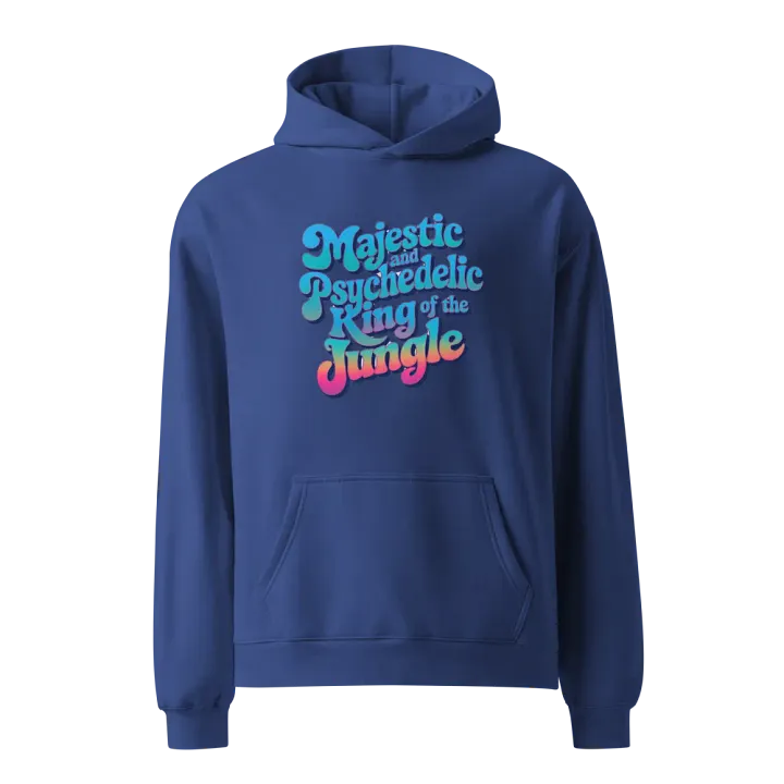 Psychedelic Jungle King Hoodie product image (2)
