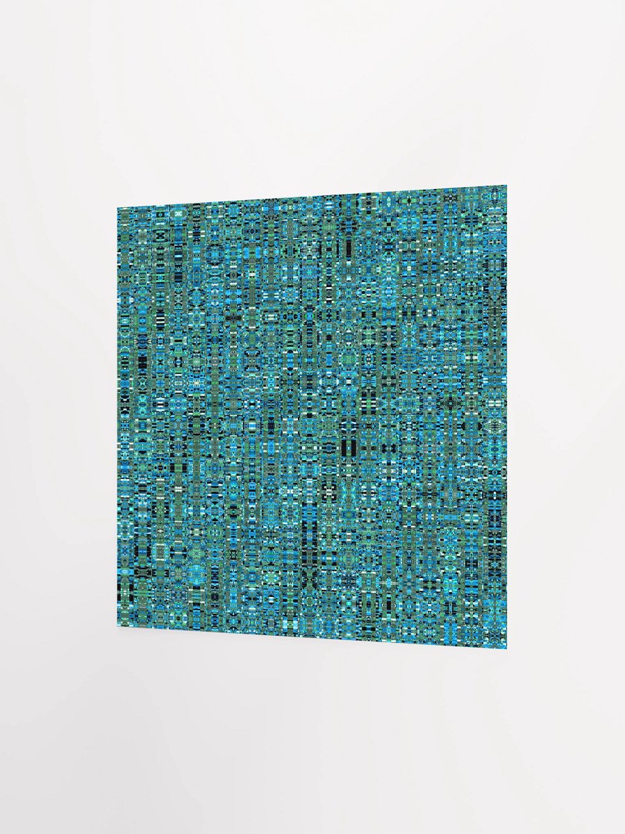 Teal Grid product image (5)