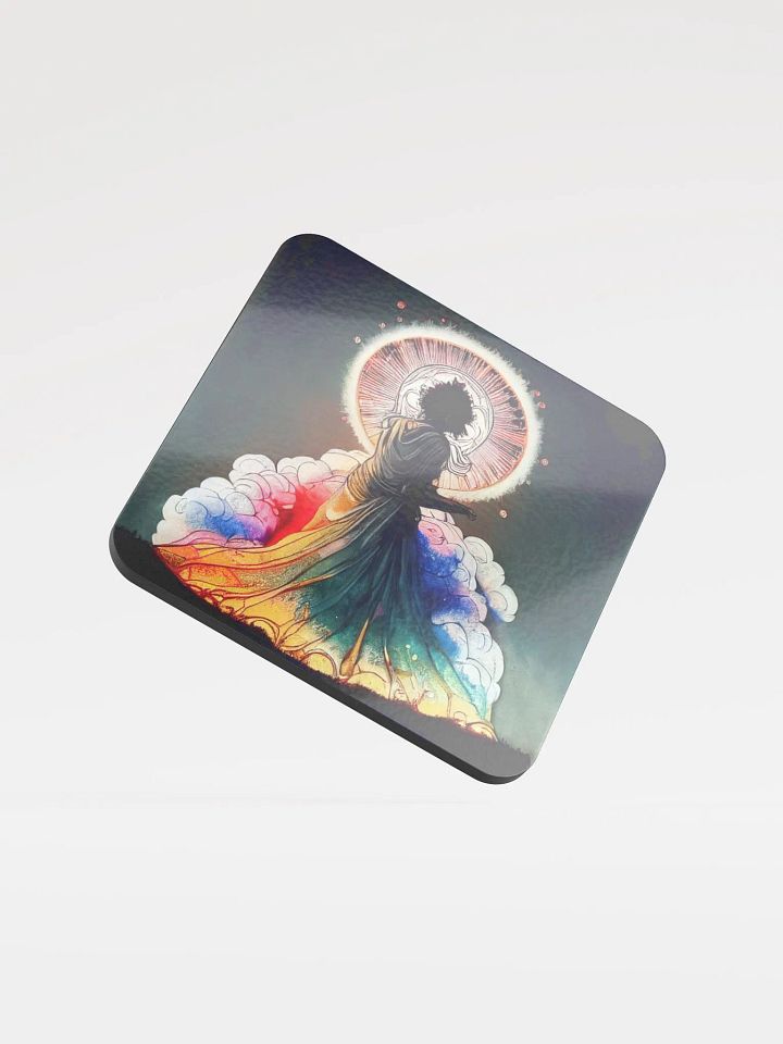 Ethereal Radiance Cork Coaster product image (1)