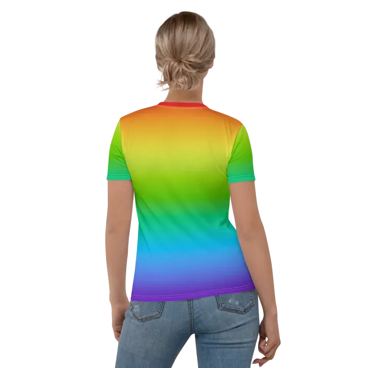 Rainbow Women's Crew Neck T-Shirt product image (2)