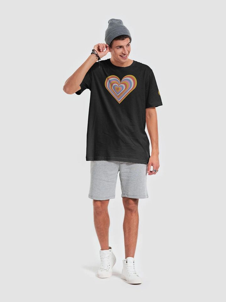 Retro Rainbow Heart T product image (1)