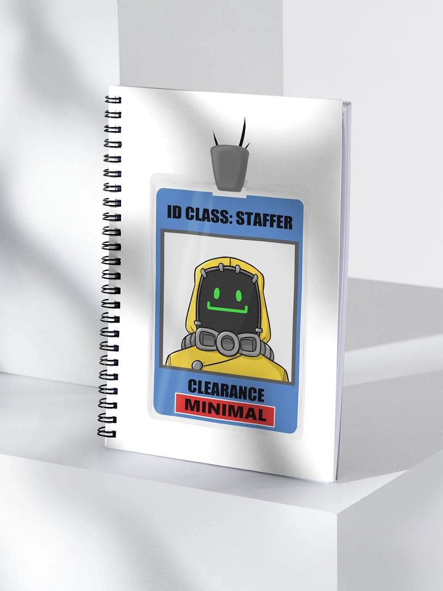 Staffer Pass Notebook product image (4)
