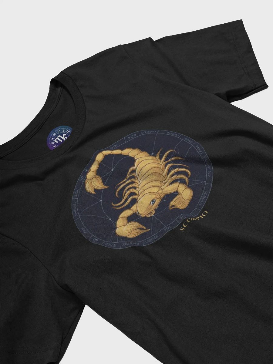 Unisex Scorpio Zodiac Supersoft T-Shirt with Celestial Design product image (6)