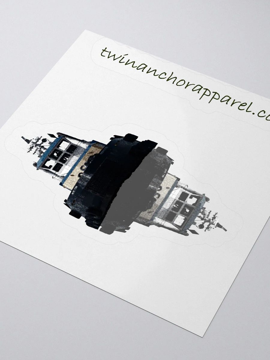 Pacific Titan Reflection Kiss Cut Stickers product image (3)