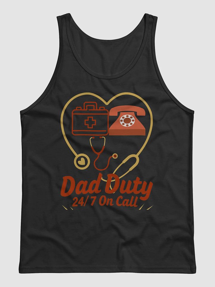 Dad Duty 24/7 On Call Heart Tank product image (5)