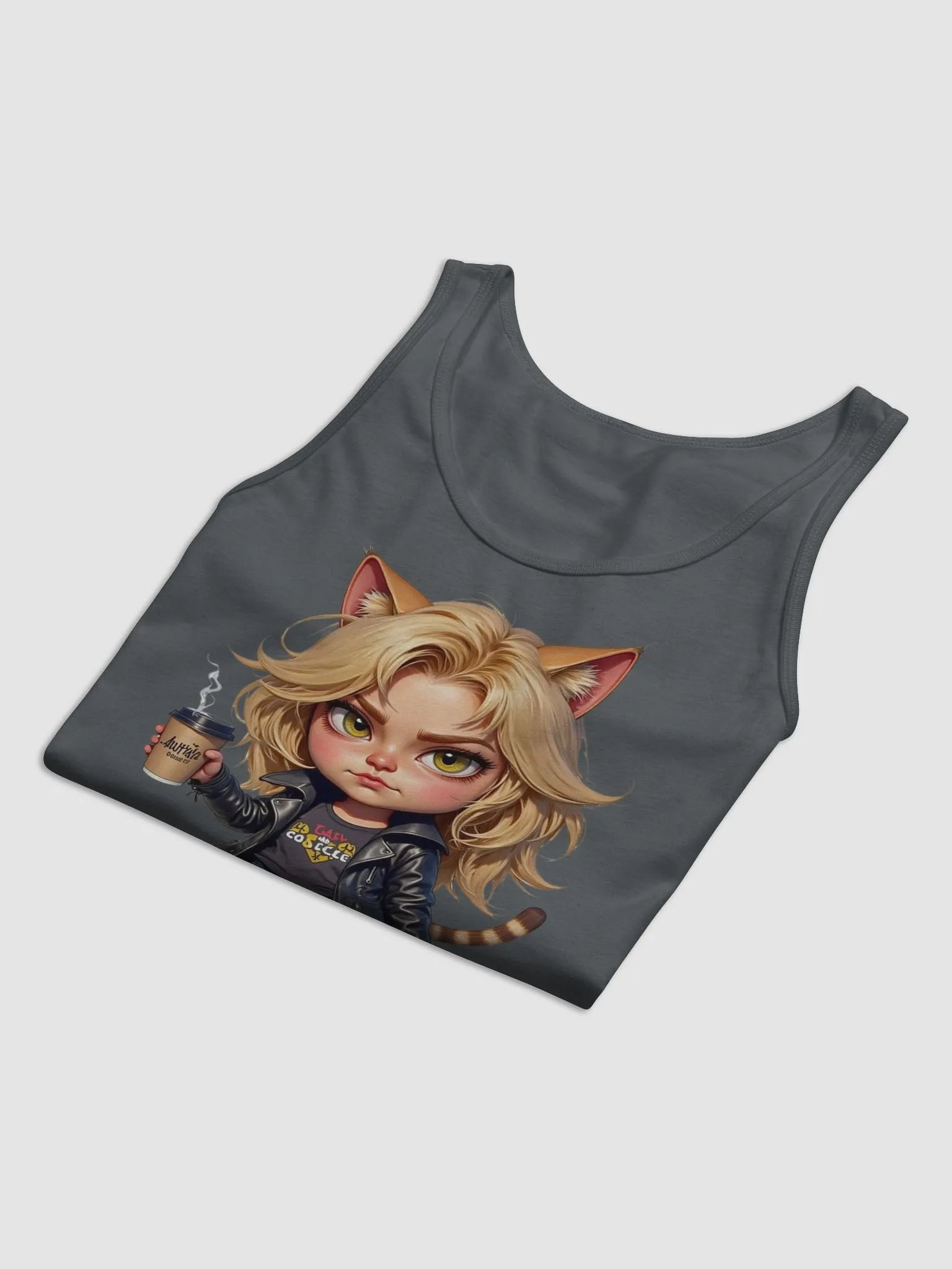 Fierce Feline Coffee Lover Tank product image (26)