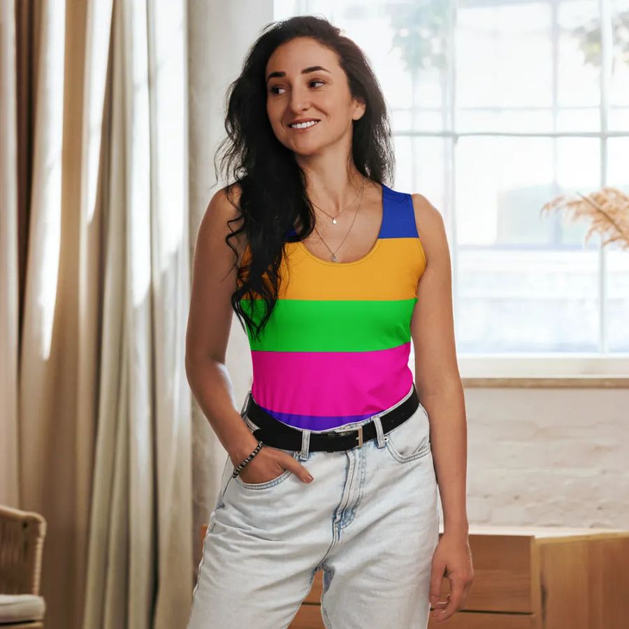 Color Block Women's Tank Top product image (8)