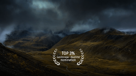 Fine Art Photography - One of Kind - Mountain Landscape - Col de Restefond, Dramatic Atmosphere product image (3)