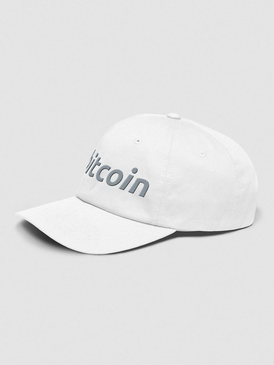 Bitcoin Logo Classic Embroidered Dad Hat product image (5)