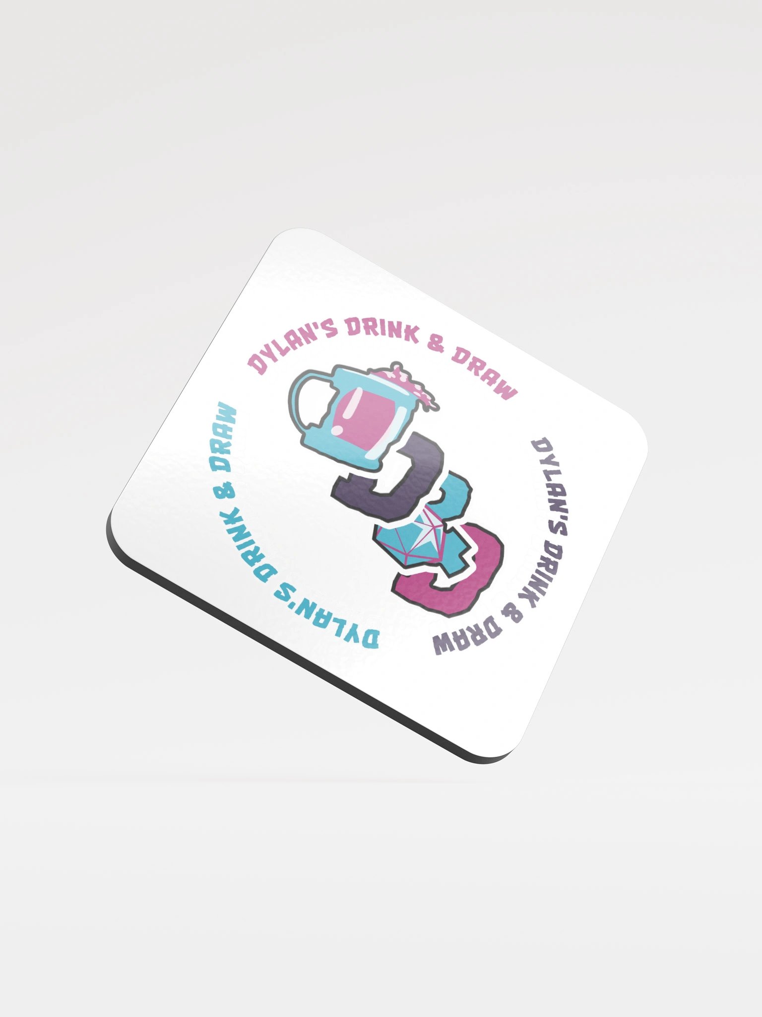 Eco-Friendly Dylan's Drink & Draw Coaster Set product image (1)