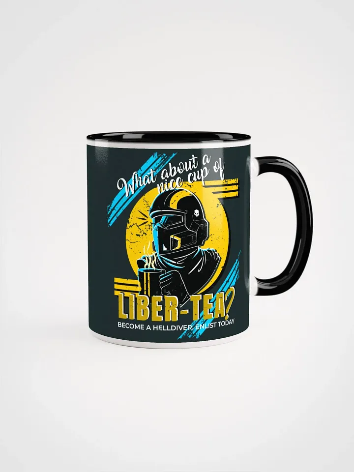 Helldivers 2 Ceramic Mug | What About a Cup of Liber-Tea? Retro Design product image (4)