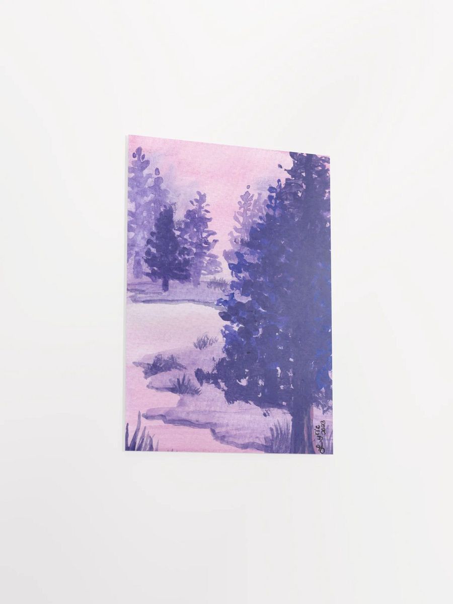 Purple Hazed Trees by Lyric Rivera product image (24)